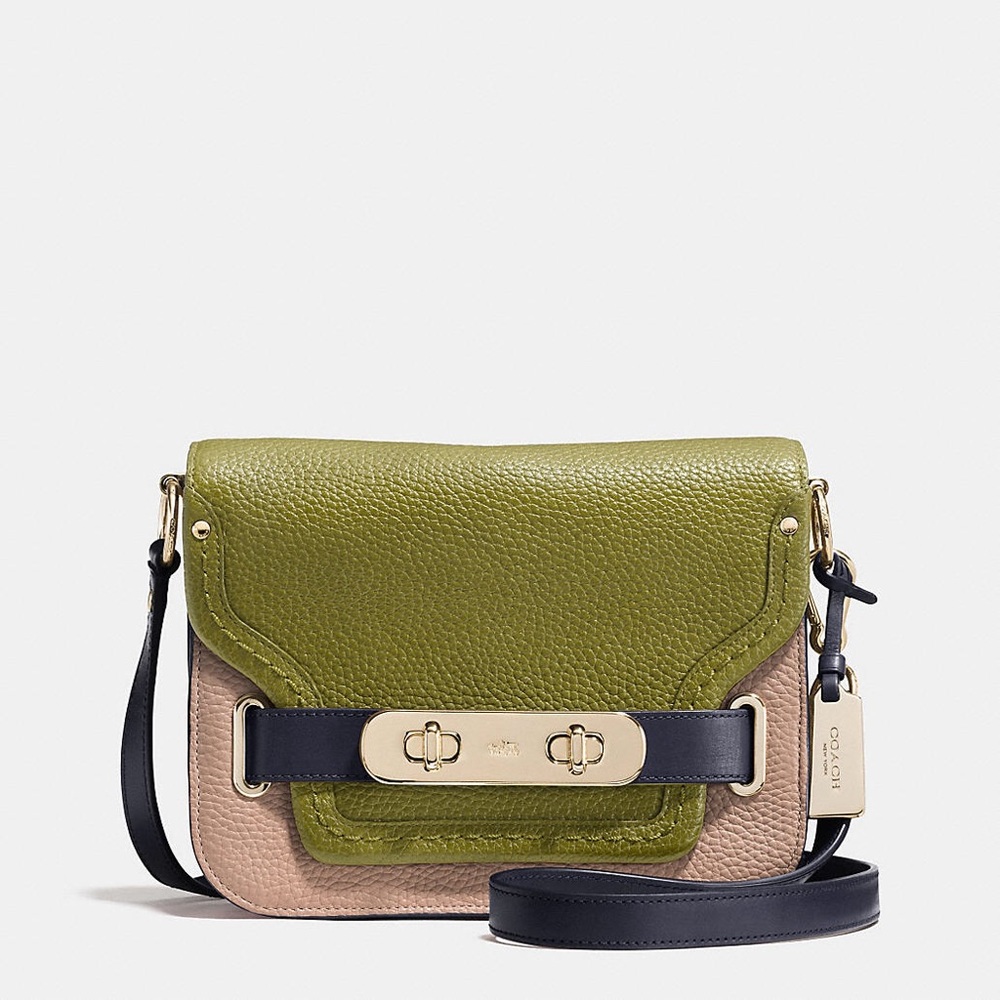 Coach Swagger Color-Block Crossbody/Shoulder Bag ✨